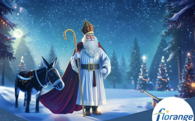 Saint-Nicolas arrive à Florange